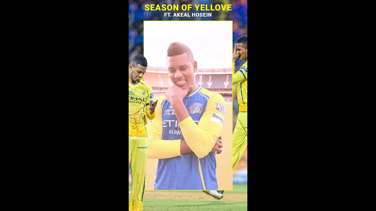 He brought the mask  He brought the vibes  Akeal’s Yellovely season 💛✨