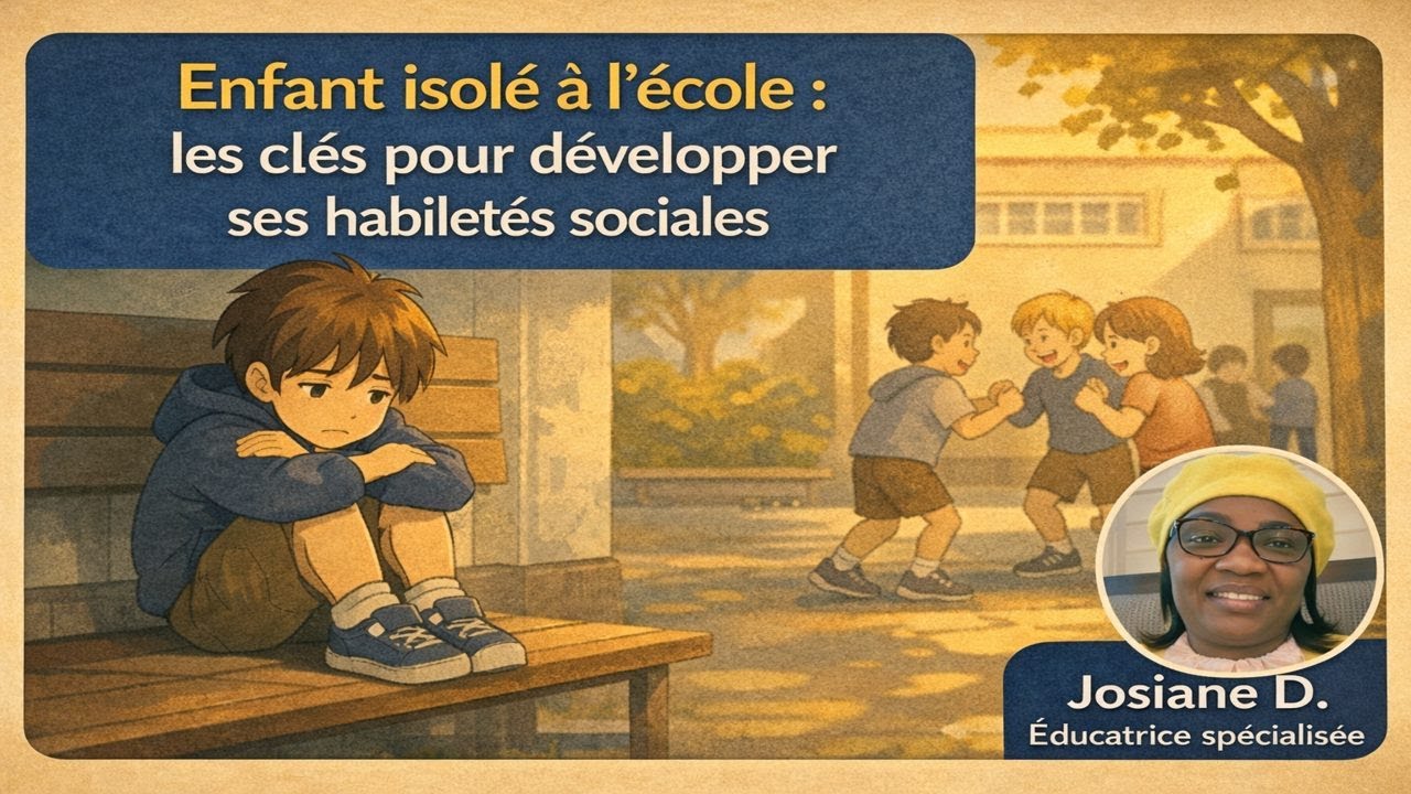 Enfant isolé à l’école  les clés pour développer ses habiletés sociales