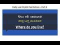 Most useful sentences for DAILY life  | part 2