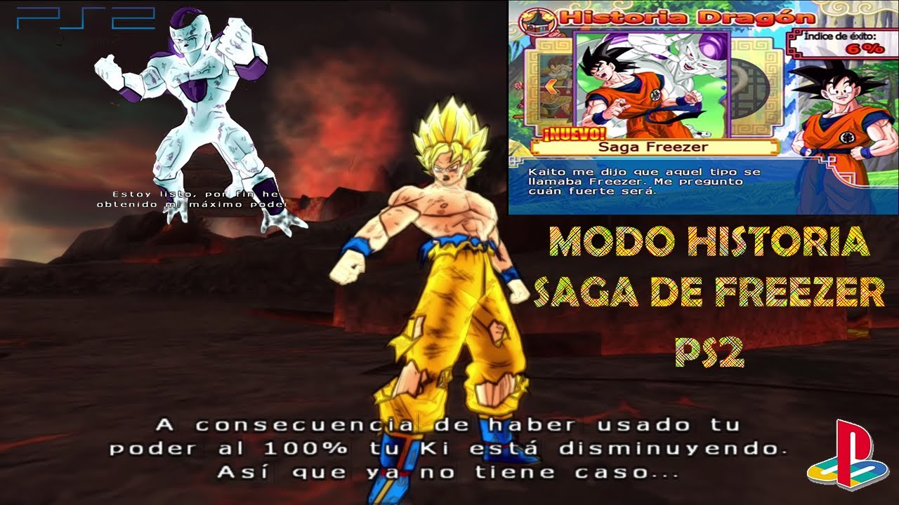 Dragon Ball Z Budokai Tenkaichi 4 Beta 5 PS2 – NTSC - PAL El modo historia  avanza de manera similar a la historia narrada en…