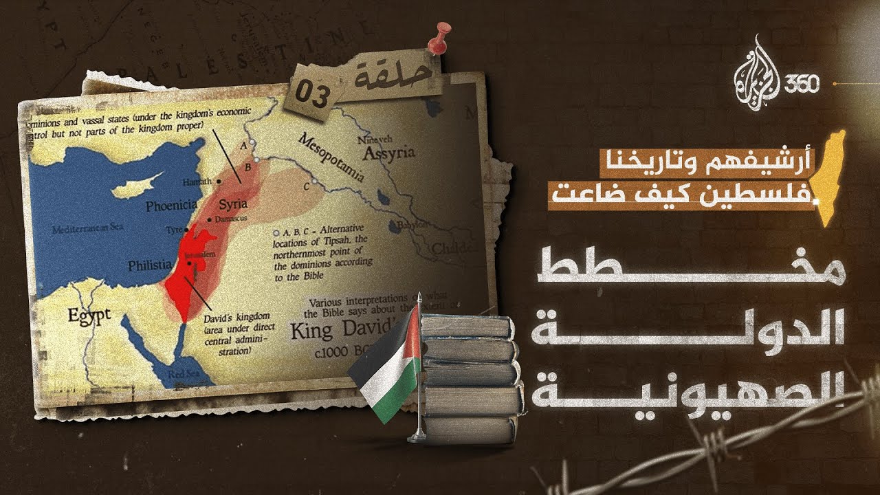 مخطط الدولة الصهيونية | أرشيفهم وتاريخنا | فلسطين كيف ضاعت