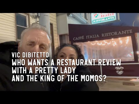 Who wants a restaurant review with a pretty lady and the king of the momos?