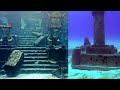 Shri krishna mahal dwarka underwater unseen rare image krishna radhe dwarka hare iscon shorts