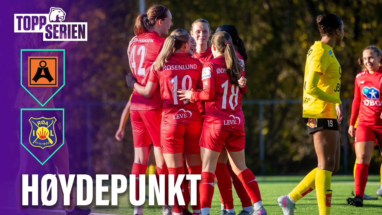 Krossøy ble matchvinner da Røa tok første stikk | Åsane v Røa Høydepunkter | Toppserien 2025