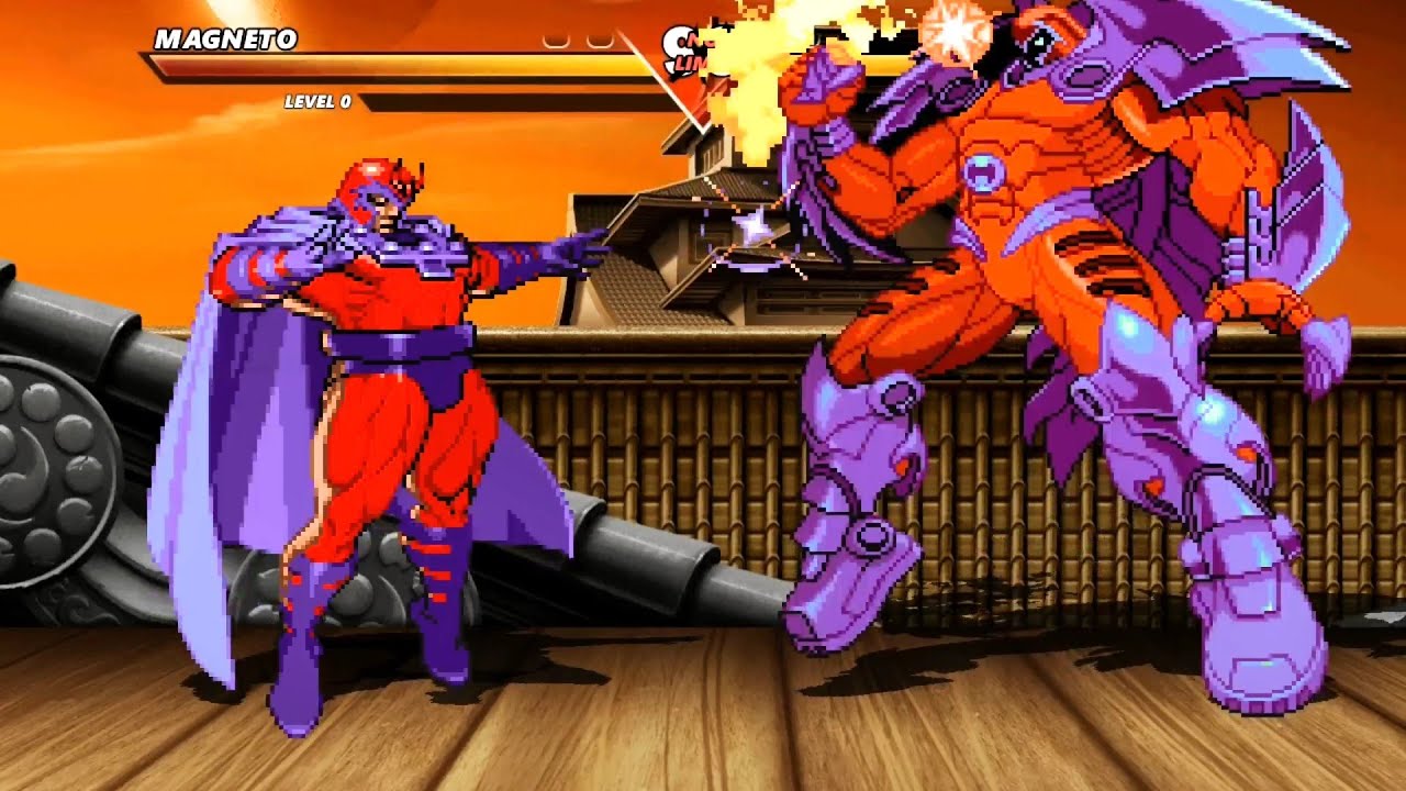 MAGNETO vs ONSLAUGHT - Highest Level Amazing Fight!