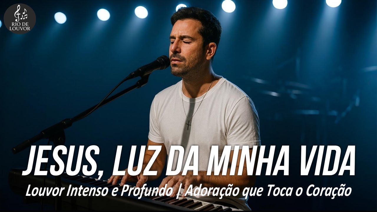 LANÇAMENTO - Jesus, Luz da Minha Vida - Louvor Intenso e Profundo | Adoração que Toca o Coração