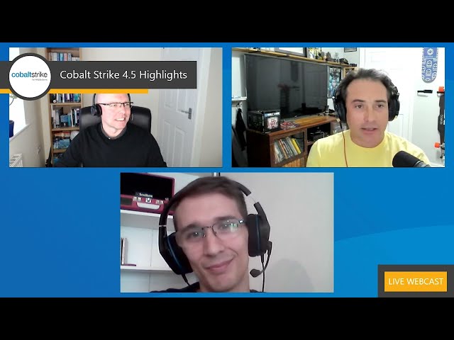 Cobalt Strike Community Webcast: 4.5 Release Highlights