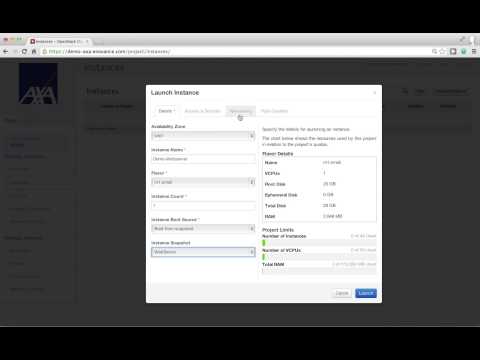 Openstack   2   Launch a server instance