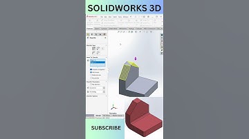 SOLIDWORKS 3D Modeling Tutorial #solidworks #solidworkstutorial #solidworks3d #solidworks_tutorial