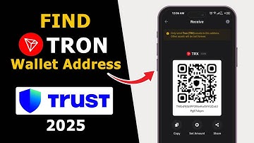 Find & Copy Your Tron (TRX) Wallet Address in Trust Wallet 2025
