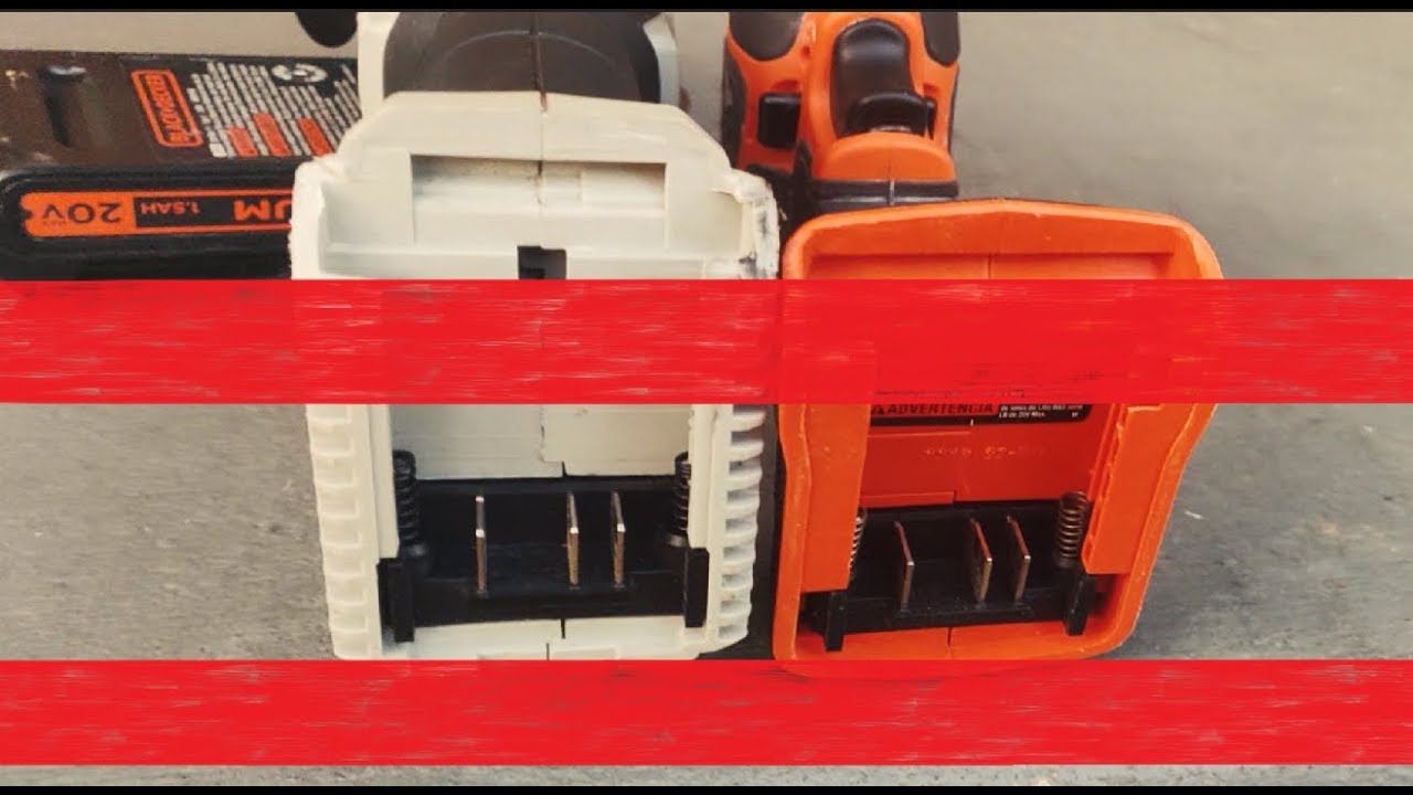 🍉 How to Mod a Black and Decker Battery to Fit in a Porter Cable Tool 