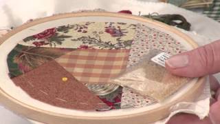 Crazy patchwork pincushion with Lorna Bateman (Taster Video)