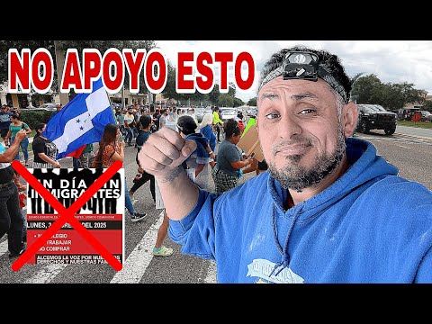 Por esta razón yo no apoyo un día sin inmigrantes ￼