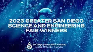 2023 Greater San Diego Science and Engineering Fair Winners