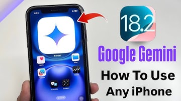 iOS 18.2 - How to Use Google Gemini on any iPhone (Tutorial)