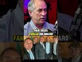 CIRO GOMES DISPARA: “A FAMÍLIA BOLSONARO SÓ TEM VAGABUNDO!”