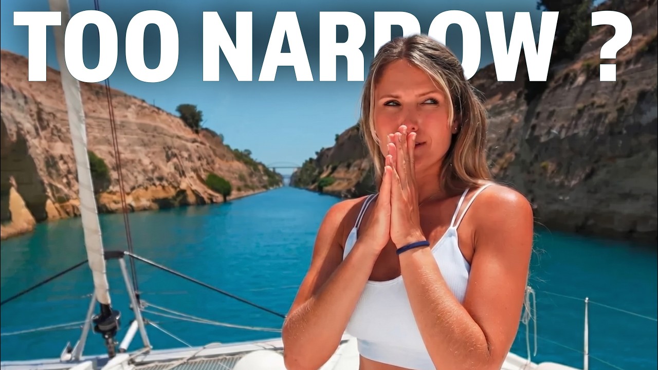 ⁣Sailing Through the Corinth Canal I Ep 92