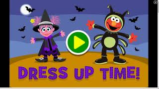 Elmo and Abby Cadabby Halloween Dress Up Time Game Sesame Street Preschool Games screenshot 2