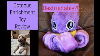 Amazon Octopus Food Puzzle Toy Review - Good for destroyers?! 🤔 by Watson the Warrior 193 views 2 years ago 4 minutes, 10 seconds