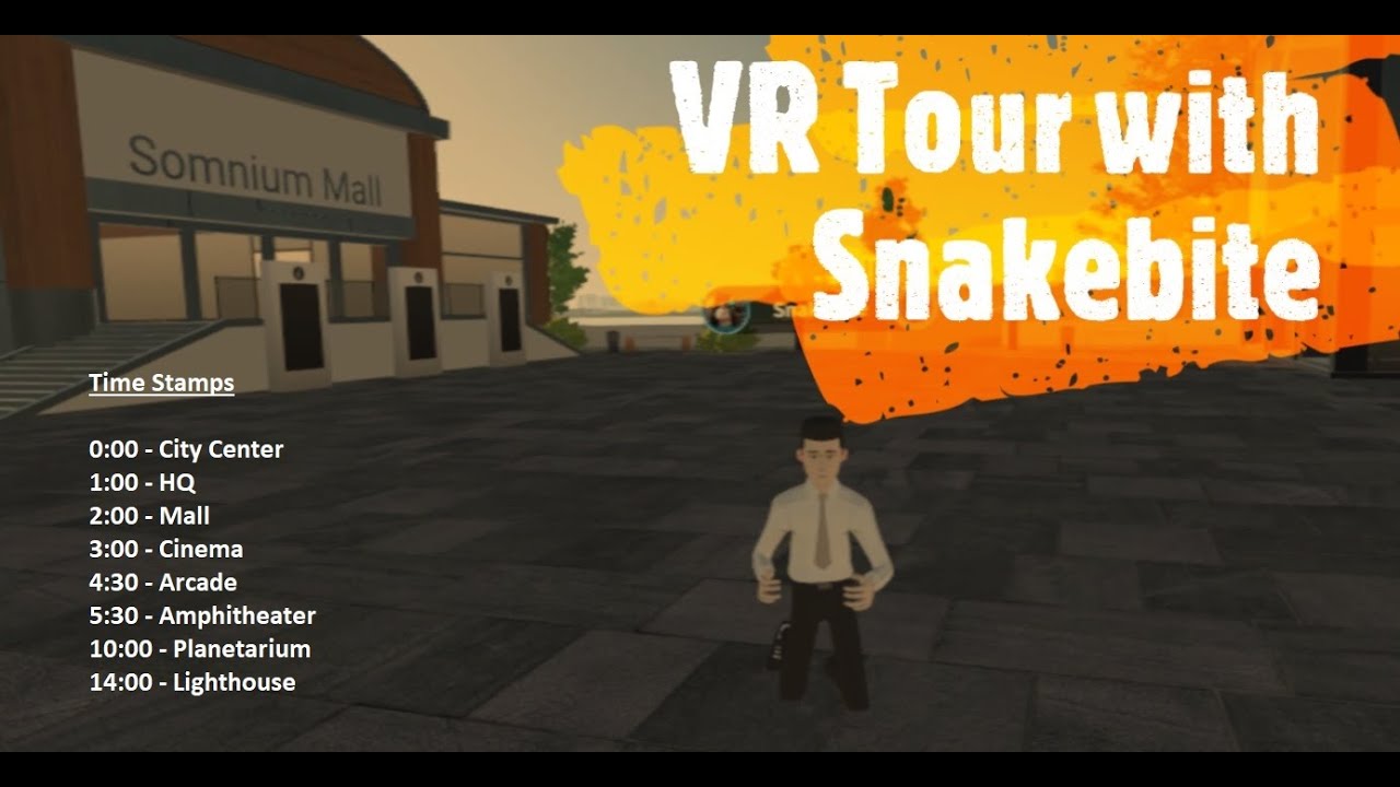 Somnium Space VR Tour with Snakebite