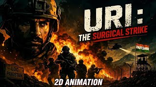 Uri Attack Ka Badla 🇮🇳 | Inside India’s Surgical Strike (Real Story) | 2D Animination