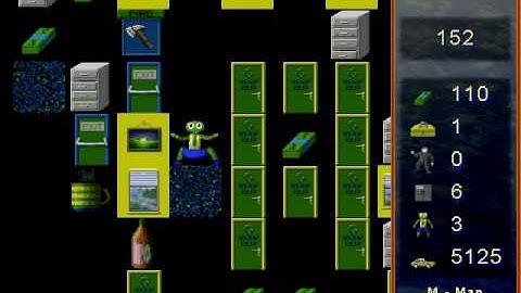 Repton 3 Work Level 8 (in FOUR MINUTES)