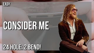 How to play Consider Me by Allen Stone on Tremolo Harmonica 24 Holes (Tutorial)