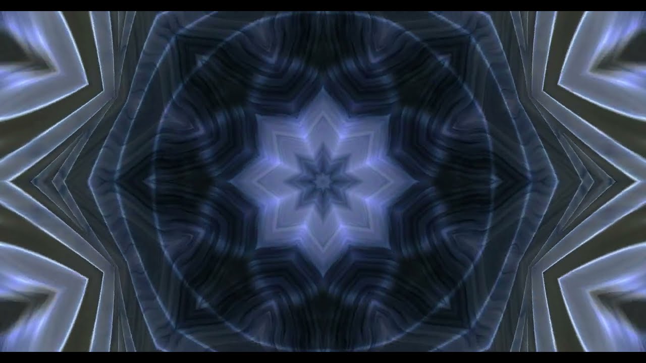 Abstract kaleidoscope background movie.Abstract geometric motion graphic.