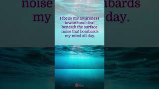 The Quiet You're Looking For Is Within #peace #mindfulness #brahmakumaris #shorts