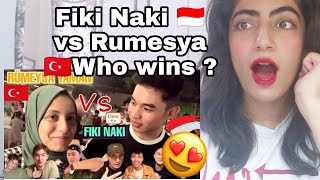 So Funny ! FIKI NAKI DEBAT MAKANAN DENGAN RUMEYSA YAMAN DARI TURKI - OME TV INTERNASIONAL REACTION