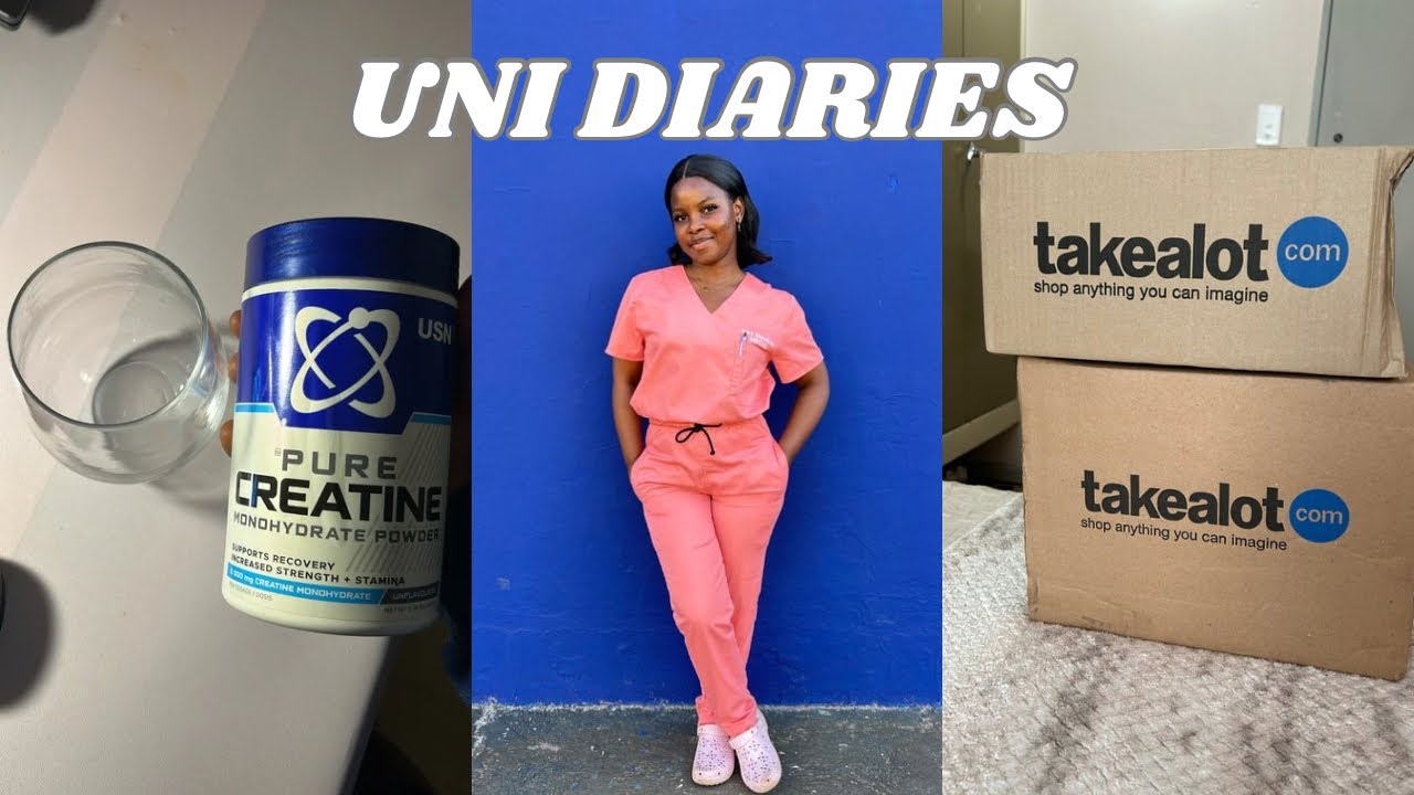 Uni diaries: Few days in my life| Rotating in Psychiatry| Gym| Unboxing