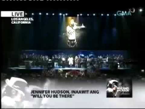 Jennifer Hudson - Will You Be There (Live Performance) @ Michael Jackson's Memorial Service