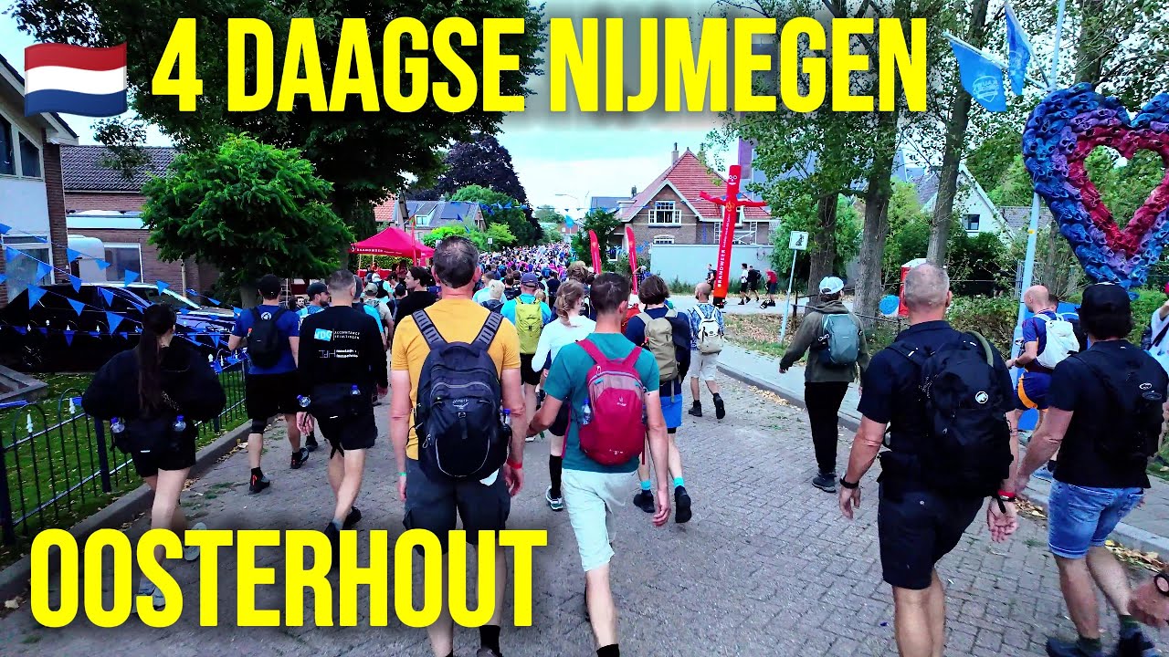Vierdaagse Nijmegen 2025 Day 1 | Walk to Oosterhout 🇳🇱
