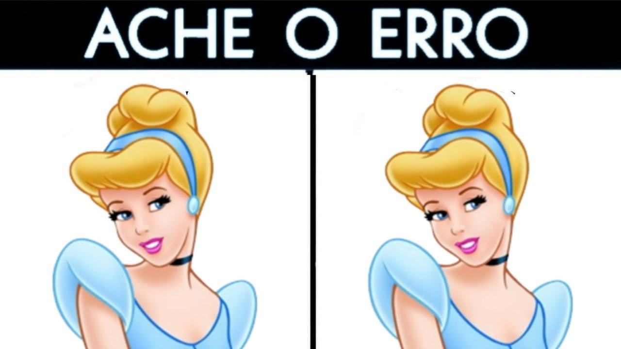 Encontre os 7 erros nas Princesas da Disney