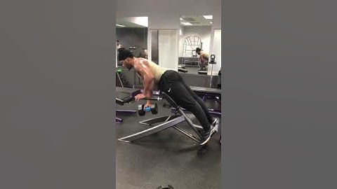45° Back Extension DB Rows