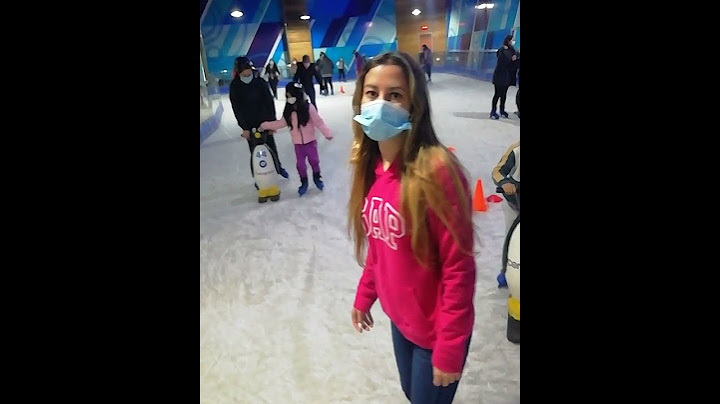 Primera vez patinando en hielo😍❄️