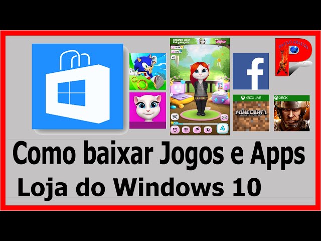 Windows 10 Como baixar Jogos e Apps na loja 