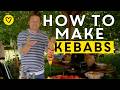 How To Make A Home Made Kebab 3 Ways | Jamie Oliver