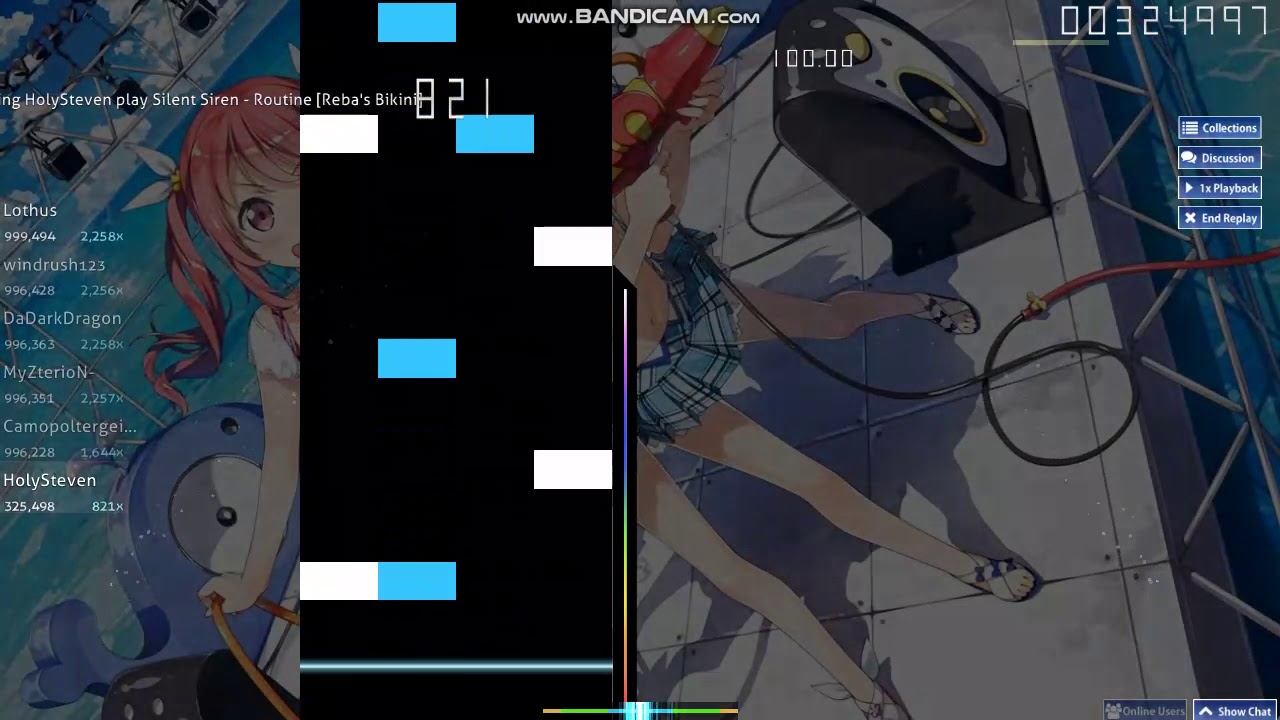 Routine - Silent Siren [4K] Reba's Bikini SS [ osu mania ] - YouTube
