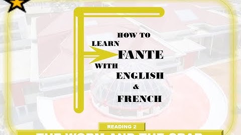Reading 2 - The worm and the crab _ How to learn Fante with English and French.