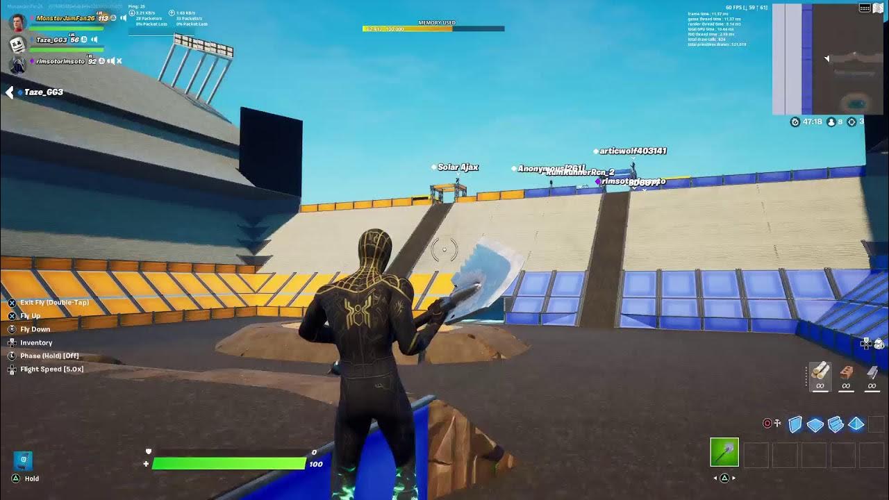 Fortnite Monster Jam World Finals 3 Orlando, FL Camping World