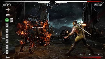 Mortal Kombat X - Scorpion Ninjutsu 63% 3 Meter Reset Combo Tutorial
