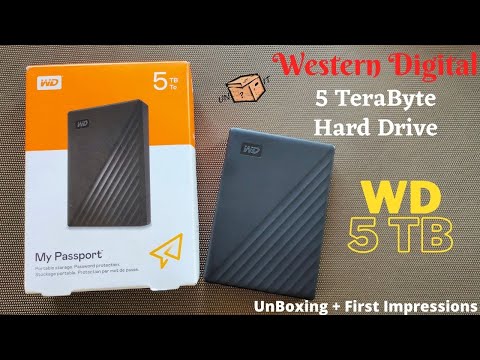 Video: En 5TB Western Digital Extern Hårddisk är Nu Bara 71