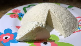 3 Ingredient Queso Fresco - Homemade Cheese