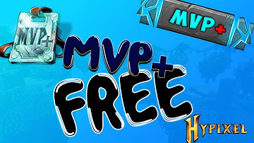 I GOT MVP+ FOR FREE ON HYPIXEL?!?!?!?!