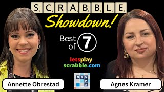  Scrabble Showdown Annette Obrestad Vs Agnes Kramer