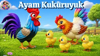 Download lagu Lagu Anak - Kuku Kukuruyuk Begitulah Bunyinya - Ayam Jago - Lagu Anak Indonesia Populer