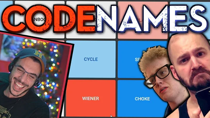 THIS GAME IS STUPID FUN... & I love It (Codenames w/ Friends)