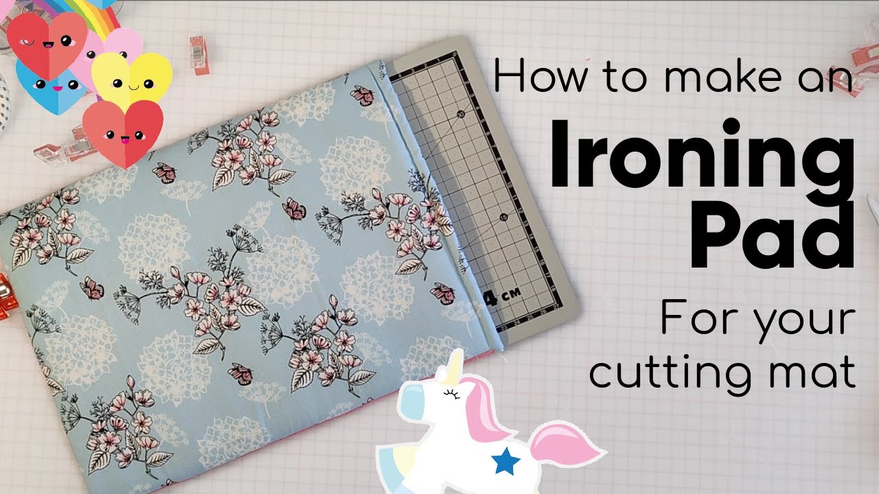 DDs How to Make a Retreat Tabletop Ironing Pad #SewingTutorial