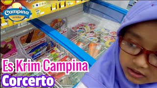 Es Krim Cornetto Chocolate Sundae  Cornetto Cdanina Ice Cream  Es Krim Cornetto Coklat Vanila